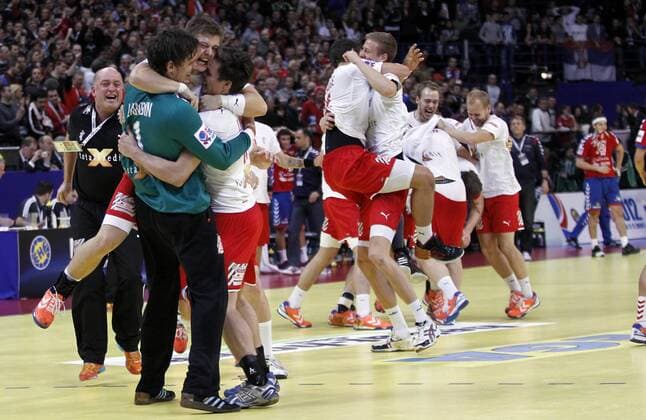 Dänemark ist Europameister 2012 Handball Euro 2012 Finale: Serbien - Dänemark. Championnat D Europe - 29.01.2012 xStarsportx 