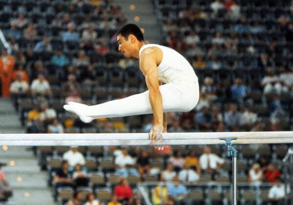 PARIS 2024, OLYMPIC LEGENDS: Mitsuo Tsukahara Gymnastics : Men. Munich Olympics 1972 Mitsuo Tsukahara - Japan 