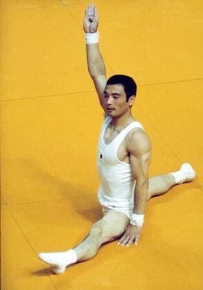 PARIS 2024, OLYMPIC LEGENDS: Mitsuo Tsukahara Gymnastics : Men. Montreal Olympics 1976 Mitsuo Tsukahara - Japan. 