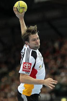Leipzig, 04.02.2012, Arena, All Star Game 2011, Handball, Herren , Bundesliga All Star Team vs. DHB Auswahl 36:32 (18:18) , Im Bild: Christian Sprenger (Deutsche Nationalmannschaft - DHB). , PP120204AllStar