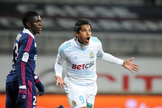 Olympique Marseille - Olympique Lyon (OL) , Brandao (OM) xN.LeGouicxFEPx 