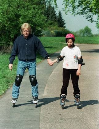 SCHÄFER Winfried mit Tochter Aylissa