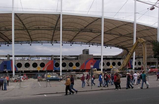 Fußball, Stadiongeschichte VfB Stuttgart Gottlieb Daimler Stadion Umbau Ausbau 14.8.1999
