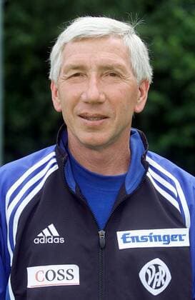 Fussball VFR Aalen 2000 2001 Willi Entenmann Trainer