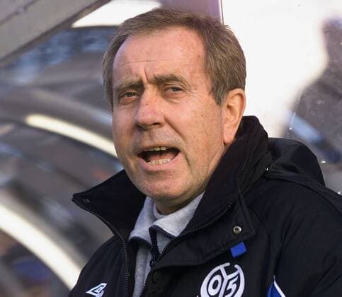 Fußball 2. Bundesliga Stuttgarter Kickers - FSV Mainz 05 28.01.2001 Trainer Eckard KRAUTZUN