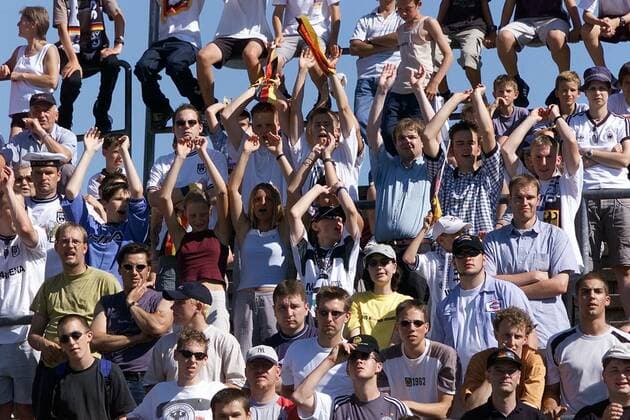 Fussball Europameisterschaft Frauen 2001 Halbfinale Deutschland vs Norwegen 1:0