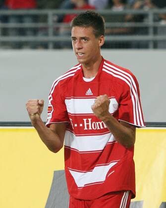 BAU Fussball 1. Bundeslig Saison 2007 2008 FC Bayern München: Sandro Wagner {