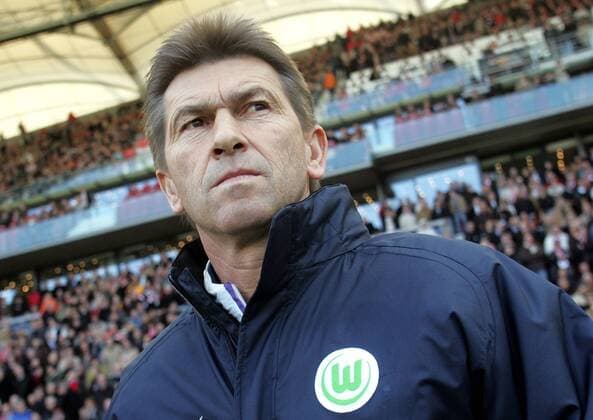 Fussball Herren 1. Bundesliga VfL Wolfsburg : Trainer Klaus Augenthaler