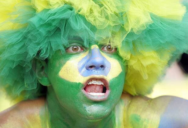 Fussball Herren FIFA WM Weltmeisterschaft 2006 Brasilien - Frankreich : Fans Zuschauer Feature Enttäuschung Trauer