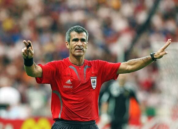 Fussball Herren FIFA WM Weltmeisterschaft 2006 Italien - Frankreich: Schiedsrichter Elizondo Horacio (ARG)