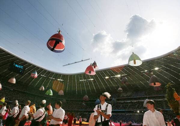 Fussball Herren FIFA WM Weltmeisterschaft 2006 Deutschland - Costa Rica: Eröffnungsfeier, Feature