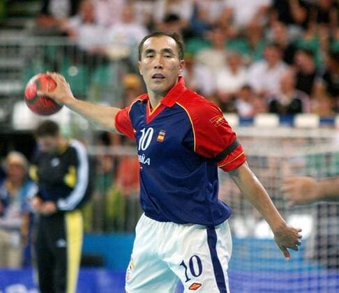 Olympische Spiele Sommerspiele Sydney 2000 Handball Talant Dujshebaev (Spanien)