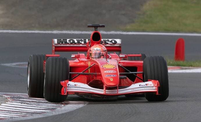 Motorsport Formel 1 Nuerburgring 2001 Grosser Preis von Europa Michael Schumacher Ferrari