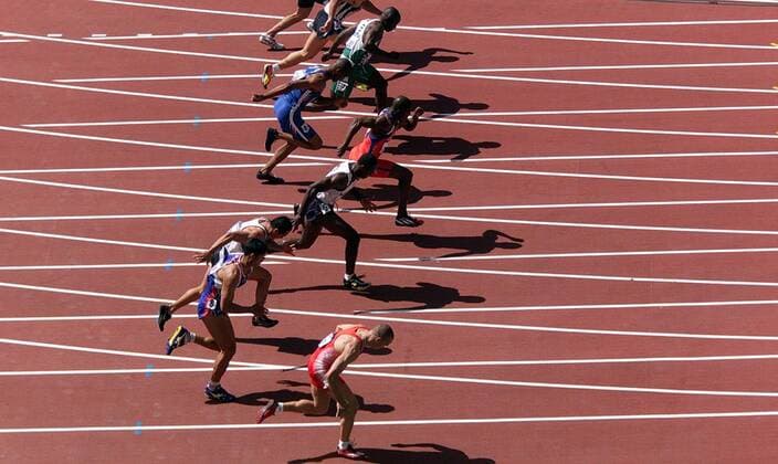 Olympische Spiele Sommerspiele Sydney 2000 Leichtathletik Feature