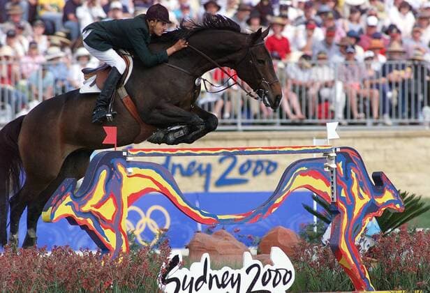 Olympische Spiele Sommerspiele Sydney 2000 KHALED Al Eid auf Khashm Al Aan (Bronzemedalie)