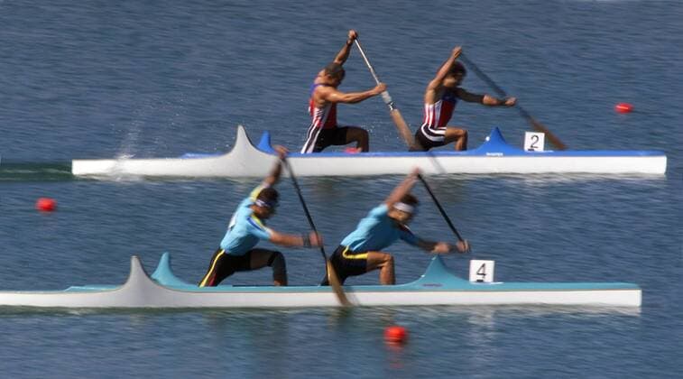 Olympische Spiele Sommerspiele Sydney 2000 Kajak Feature
