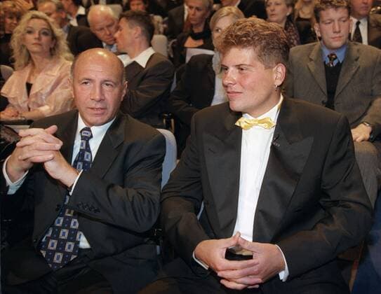 von links STROHBAND Wolfgang , ULLRICH Jan , ARD Sport-Gala Ludwigsburg