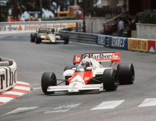 Formel 1 , Großer Preis von Monaco Monte Carlo 1984 PROST Alain