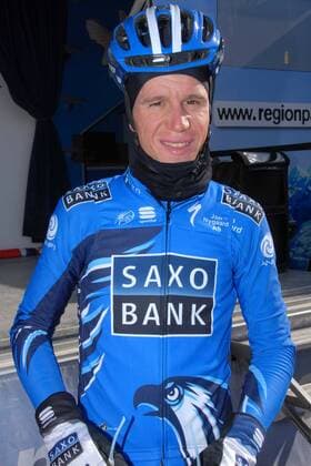Chris Anker SOERENSEN SÖRENSEN ( DEN Team Saxo Bank ) - Portrait - hoch - Event: Tour Mediterraneen - Mittelmeer Rundfahrt - Tour Med 2012 - Location: Frankreich - Europa - Datum: 08.-12.02.2012 - Contact
