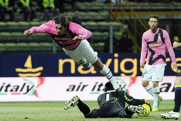 AC Parma - Juventus Turin, Alessandro Matri-Nicola Pavarini 