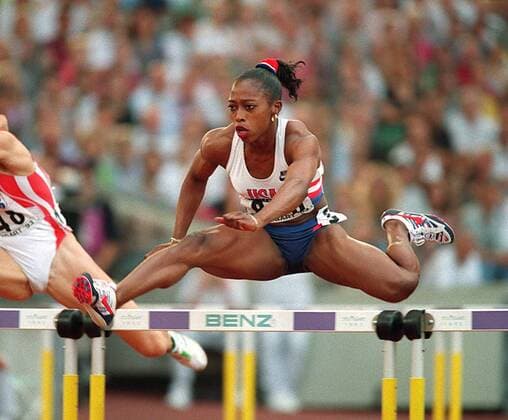 Leichtathletik WM 1993 Stuttgart : DEVERS Gail ,