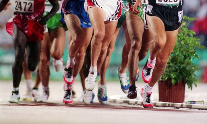 Olympische Spiele Atlanta 1996 : Leichtathletik Beine , Feature