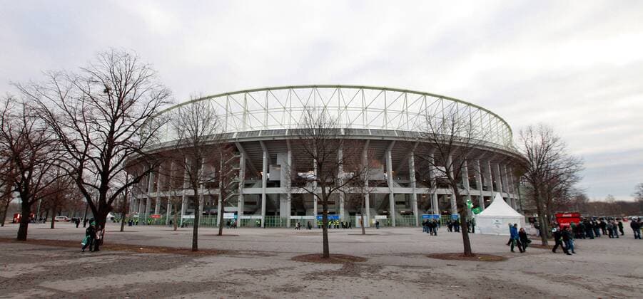 FUSSBALL - BL, Rapid WIEN,AUSTRIA,18.FEB.12 - FUSSBALL - tipp3 Bundesliga powered by T-Mobile, SK Rapid Wien - Bild zeigt das Ernst Happel Stadion. 