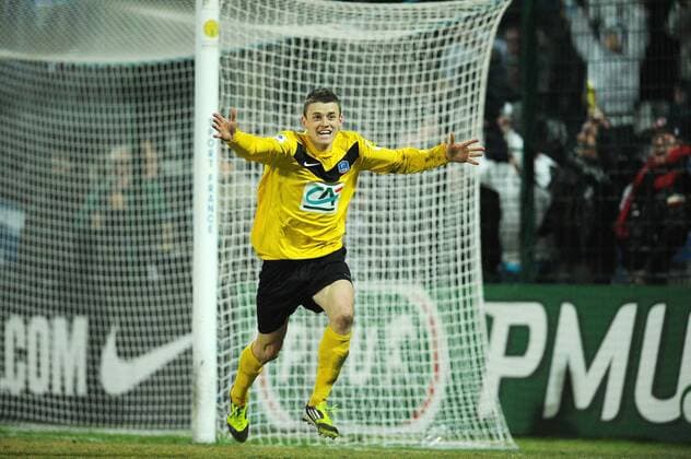 Pierrick Capelle (Quevilly) - US Quevilly - US Orleans 2:0 - - Coupe de France - 21.02.2012 - NLeGouicxFEP - 