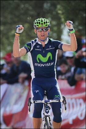 Alejandro Valverde - Movistar Cyclisme : Tour d Andalousie - Etape 2 - Malaga Lucena - 21.02.2012 PhotoNews Panoramic 