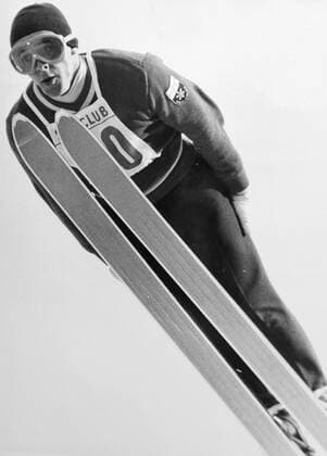 Wintersport Skisprung Skispringen Historie Historisch Niilo Halonen ( Finnland )