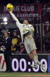 Gianluigi Buffon - AC Mailand vs. Juventus Turin 1:1 - xHOCHxZWEIx xItalyxPhotoxPressx 