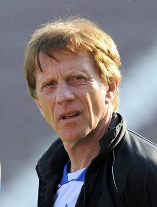 Fussball International WM Qualifikation 2014 28.02.2012 Training Libanon Trainer Theo Buecker (Libanon) 