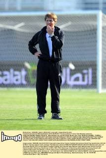 Fussball International WM Qualifikation 2014 28.02.2012 Training Libanon Trainer Theo Buecker (Libanon) 