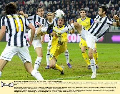 Juventus Turin - Chievo Verona - Mirko Vucinic - Leonardo Bonucci 