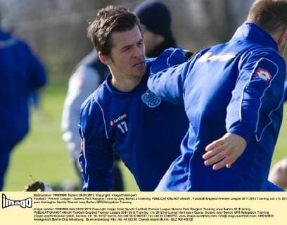 Football - Premier League - Queens Park Rangers Training Joey Barton at training. 