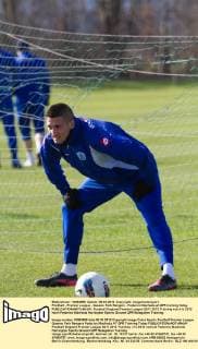 Football - Premier League - Queens Park Rangers - Federico Macheda at QPR training today. 