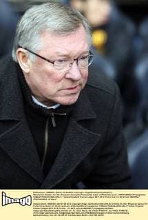 Manchester United s Sir Alex Ferguson during the Premiership match at White Hart Lane. xHOCHxZWEIx xPropagandax
