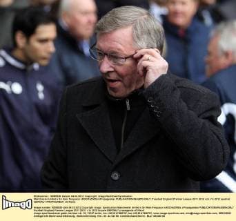 Manchester United s Sir Alex Ferguson xHOCHxZWEIx xPropagandax