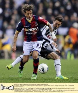 FC Bologna - Juventus Turin: Alessandro Diamanti-Claudio Marchisio 