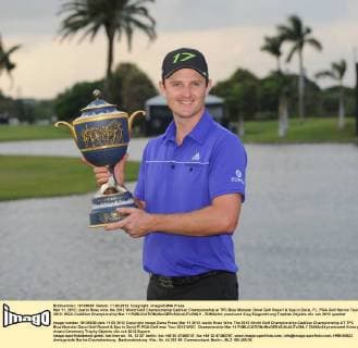Mar 11, 2012; Justin Rose wins the 2012 World Golf Championship Cadillac Championship at TPC Blue Monster Doral Golf Resort & Spa in Doral, FL. PGA Golf Herren Tour 2012: WGC-Caldillac Championship Mar 11 - ZUMAc04