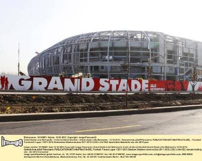 Grand Stade Lille Metropole : Visite de David Douillet - Grand stade Lille Metropole - 12.03.2012 - GwendolineLeGoff Panoramic 