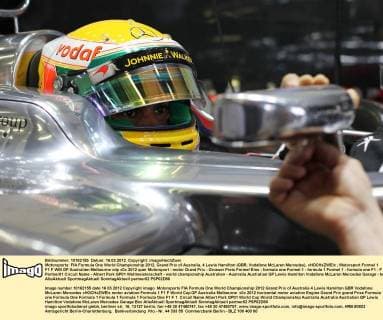 Motorsports: FIA Formula One World Championship 2012, Grand Prix of Australia, 4 Lewis Hamilton (GBR, Vodafone McLaren Mercedes), xHOCHxZWEIx