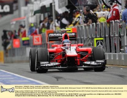 Timo Glock (Virgin Racing) GP Australien 2012 Formel 1 Grand Prix Australien 2012