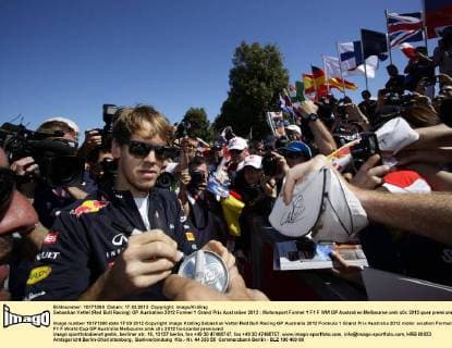 Sebastian Vettel (Red Bull Racing) GP Australien 2012 Formel 1 Grand Prix Australien 2012