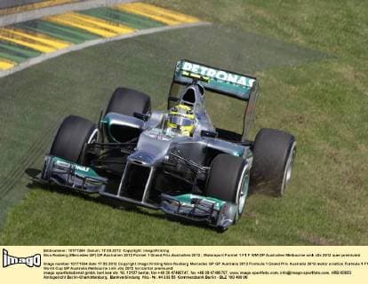 Nico Rosberg (Mercedes GP) GP Australien 2012 Formel 1 Grand Prix Australien 2012