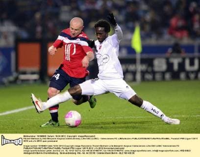 Florent Balmont (Lille) Benjamin Angoua (Valenciennes), Lille OSC (LOSC) - Valenciennes FC xJBAutissierx 