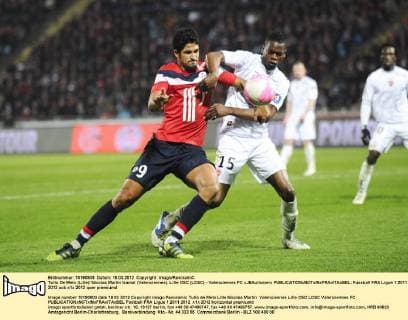 Tulio De Melo (Lille) Nicolas Martin Isamat (Valenciennes), Lille OSC (LOSC) - Valenciennes FC xJBAutissierx 