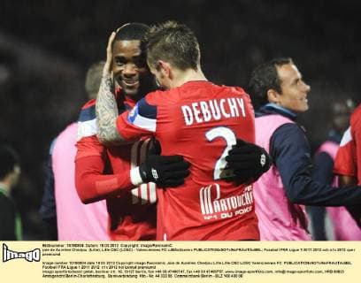 joie de Aurelien Chedjou (Lille), Lille OSC (LOSC) - Valenciennes FC xJBAutissierx 