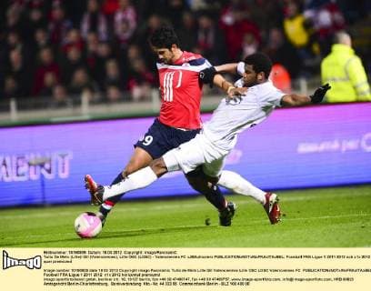 Tulio De Melo (Lille) Gil (Valenciennes), Lille OSC (LOSC) - Valenciennes FC xJBAutissierx 