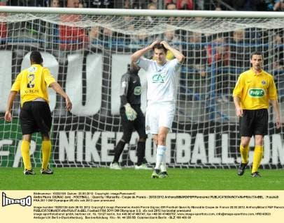 Andre Pierre GIGNAC (om) - FOOTBALL : Quevilly Marseille - Coupe de France - 20 03 2012 AnthonyBIBARD FEP Panoramic 